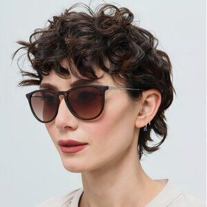 🇮🇹 Ray-Ban | RB4171 ERIKA 865/13 Tortoise Frame Brown Gradient Sunglasses